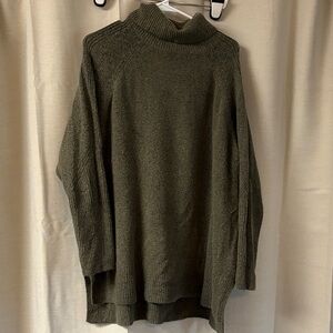 a new day Forest Green Cowl Neck Sweater